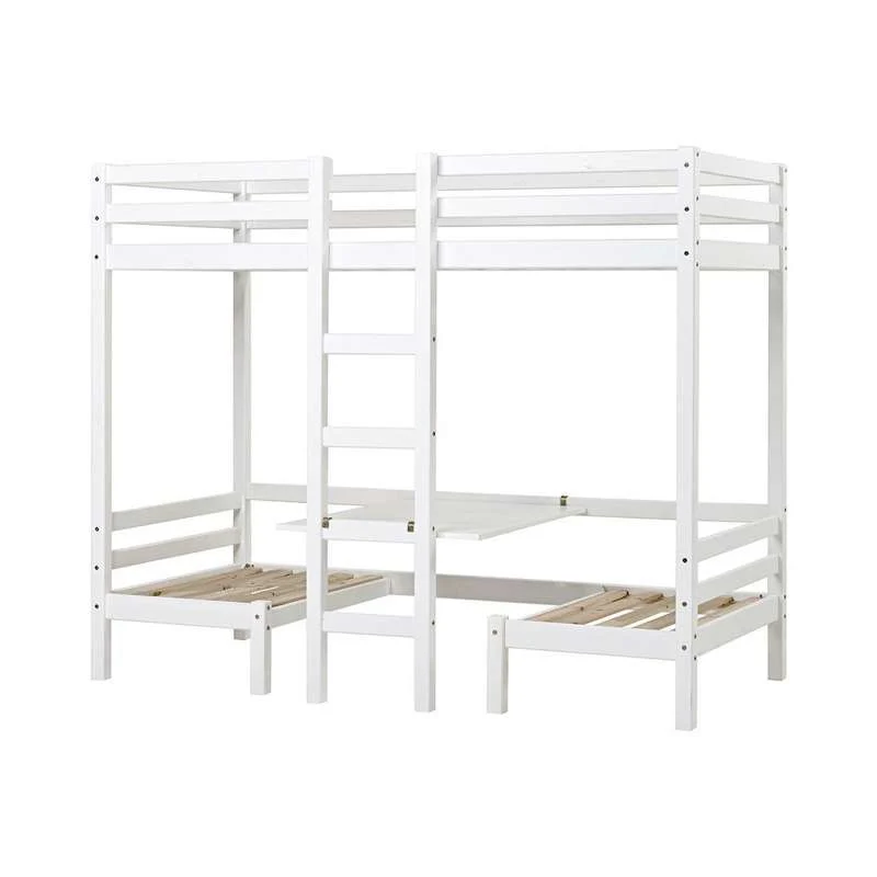 Hoppekids Jumbo-Bett - 90x200 cm. - Weiß