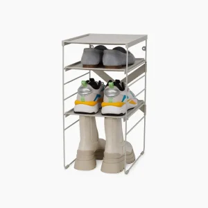 Level™ verstellbares Schuhregal, ecru