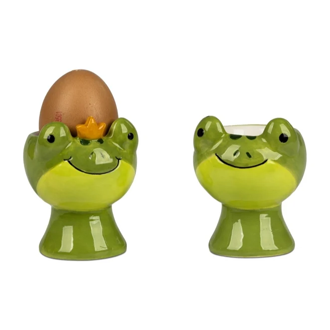 2er Set Eierbecher Frosch