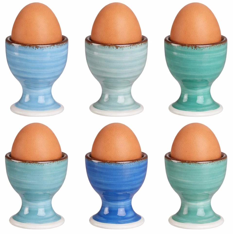 Cookinglife Eierbecher Delice Blue - 6 Stück