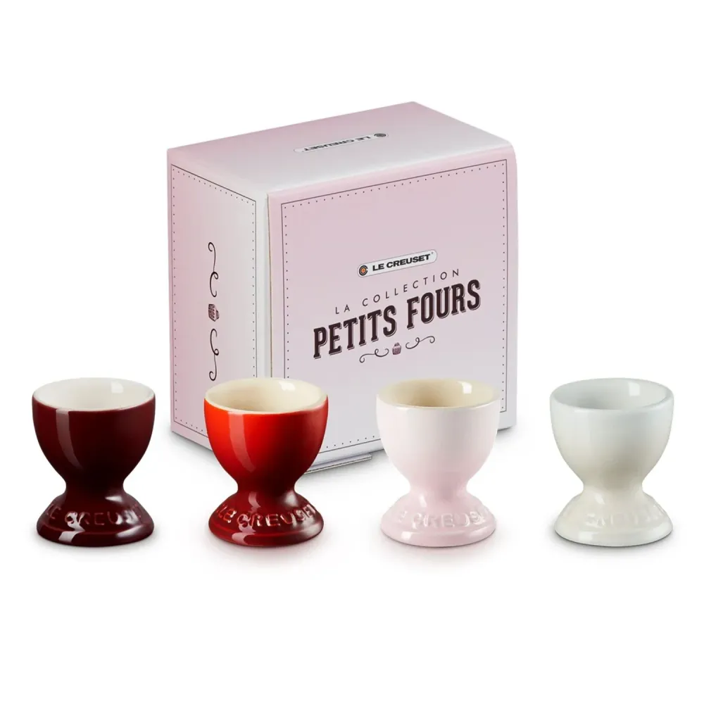Le Creuset Eierbecher 4tlg. „Petit Fours“