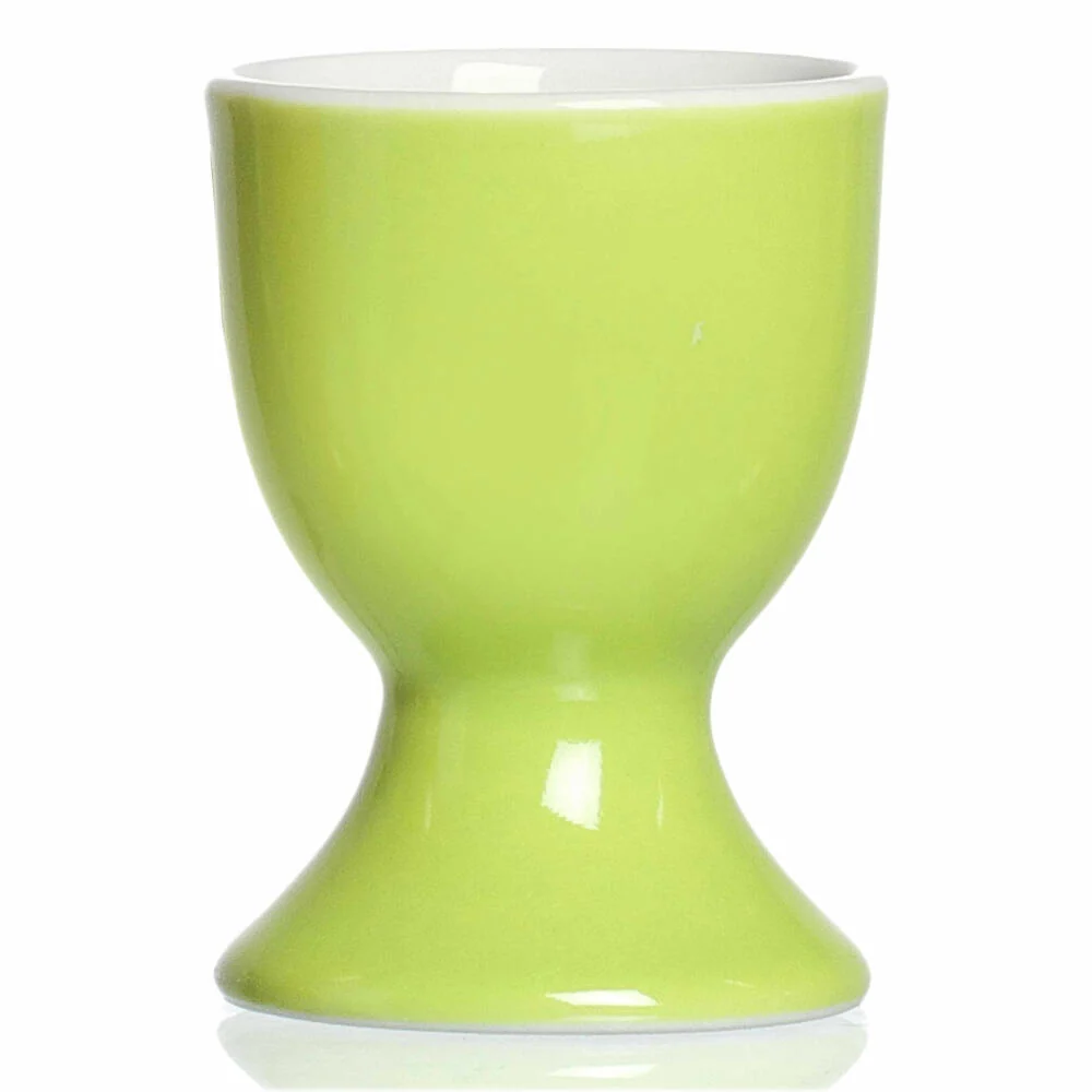 Ritzenhoff & Breker Doppio Eierbecher, Ei Becher, Eierhalter, Geschirr, Porzellan, Grün, 5 cm, 515862