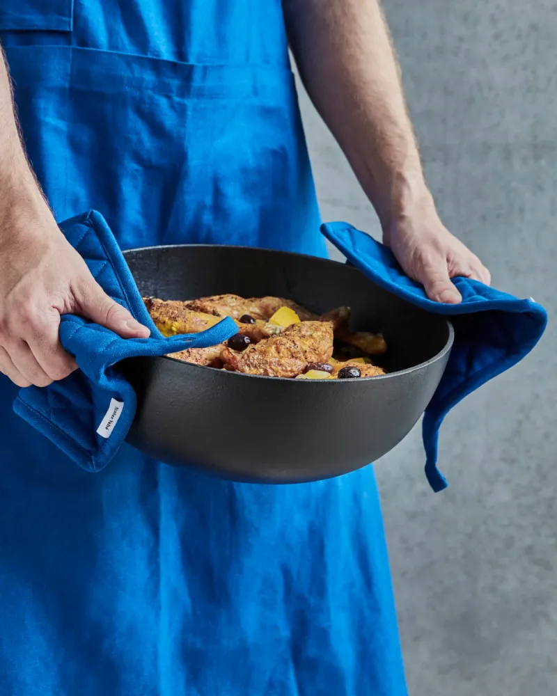 Nicolas Vahé Topflappen 2 Stk. Blau