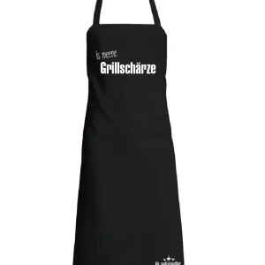 Sachsengriller - Schürze "Is meene Grillschärze"