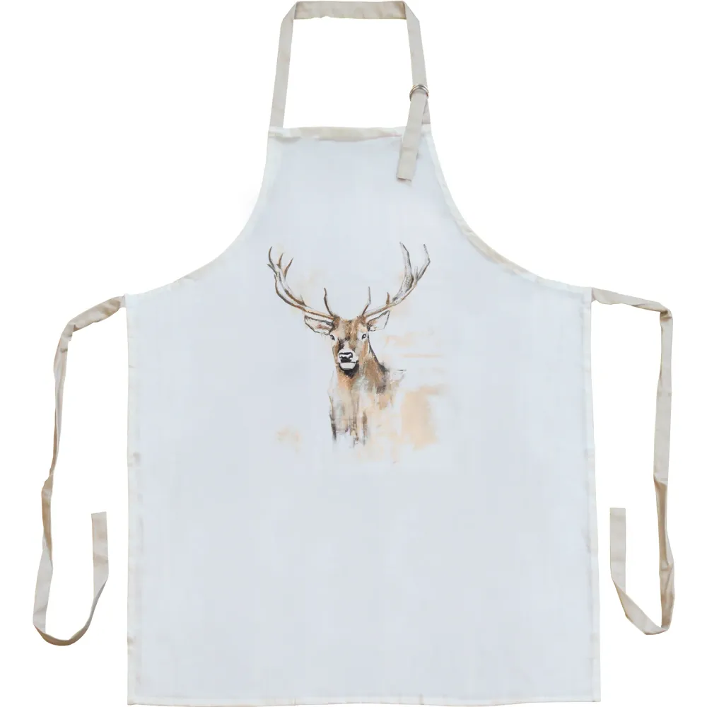 Schürze mit Hirsch