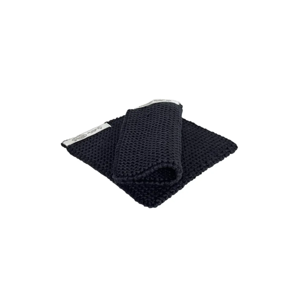 Solwang Topflappen BIO (2-er Set) Schwarz