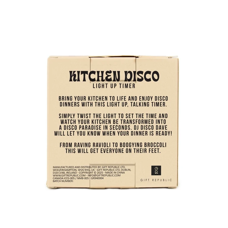Gift Republic Küchen-Disco-Timer