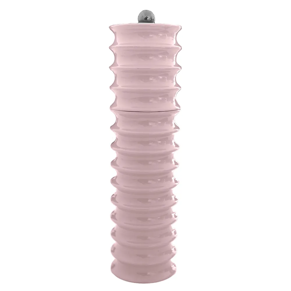 Hellrosa Twister Salz- und Pfeffermühle