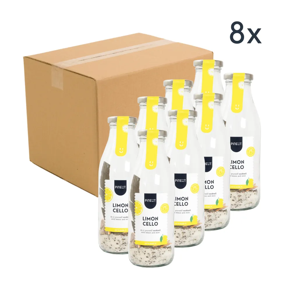 Limoncello selber machen | DIY-Cocktail der Flasche | BIO | Pinienkerne