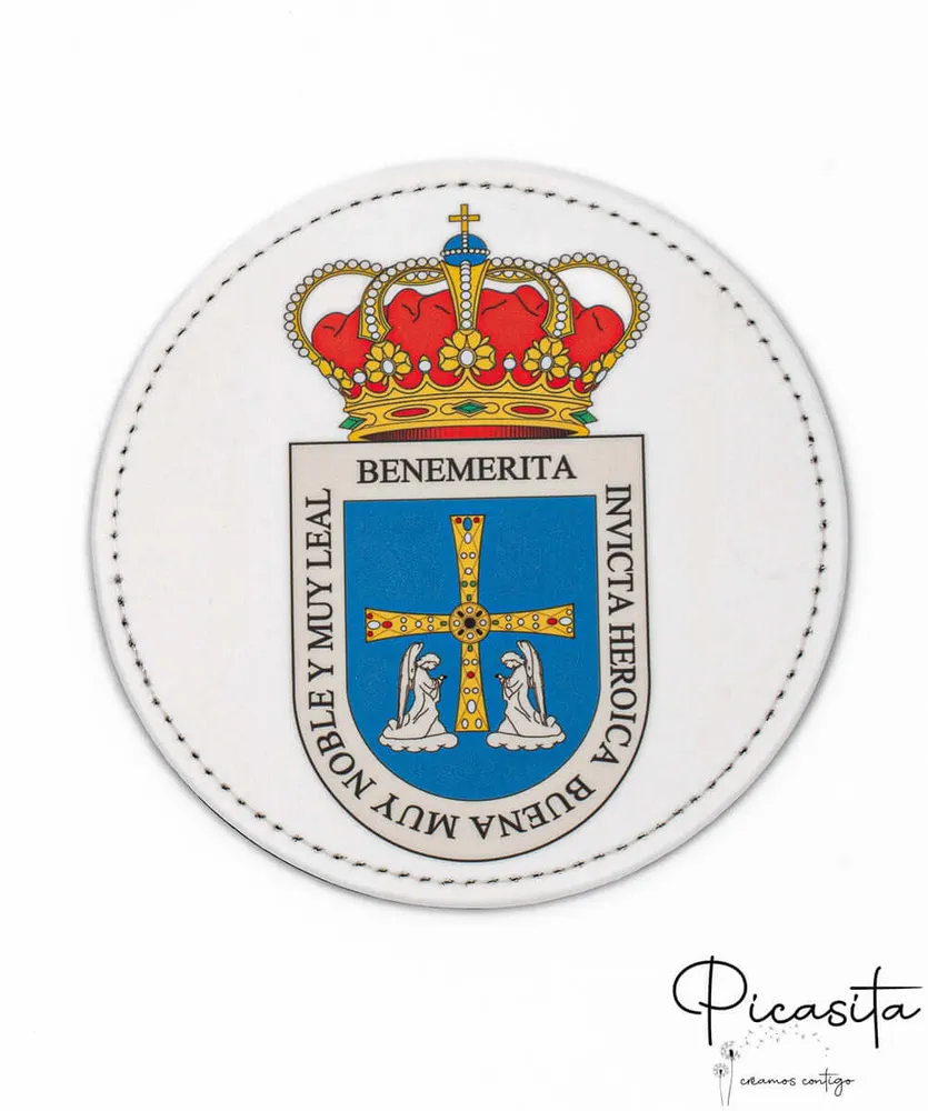 Personalisierte PU-Leder-Untersetzer mit Bild (Packung mit 6)