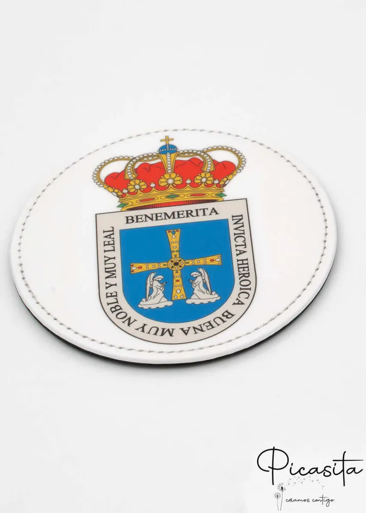 Personalisierte PU-Leder-Untersetzer mit Bild (Packung mit 6)