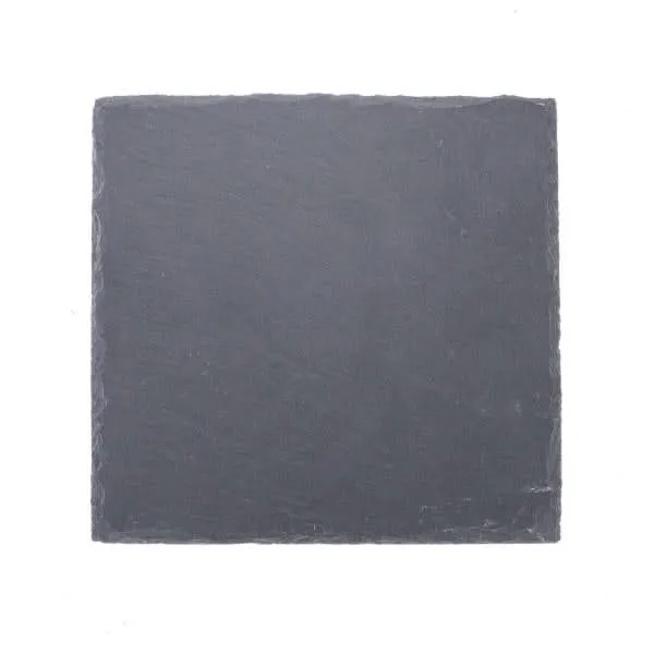 Schiefer Untersetzer,Quadrat 20x20x0,4cm