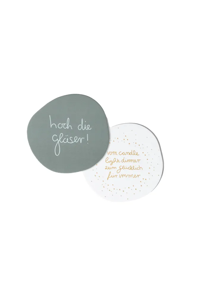 Untersetzer - 6er Set - GLÄSER & DINNER 18000 - Räder Design - Küche