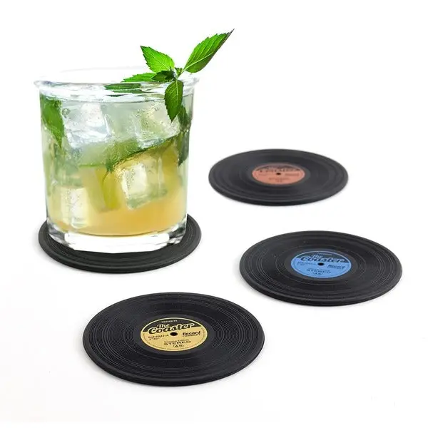 Untersetzer Coaster Silikon 4er Set