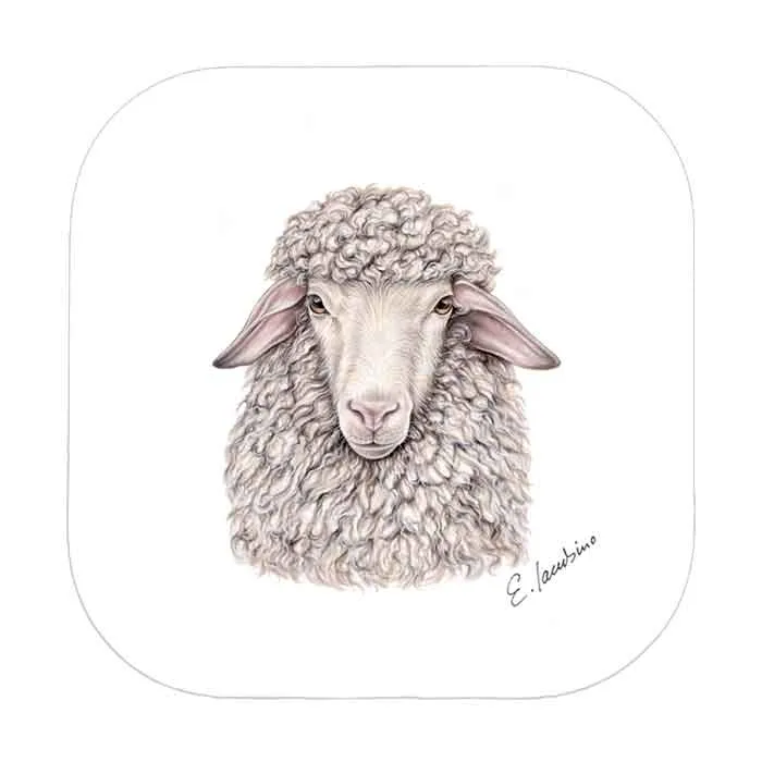 Untersetzer Schaf