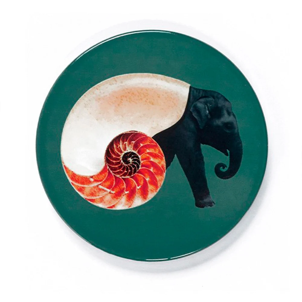 Untersetzer 'SHELLEPHANT' ø10cm 4-teiliges Set