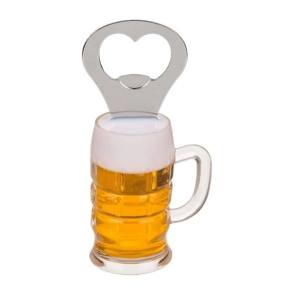 Cookinglife Flaschenöffner Bierglas mit Magnet
