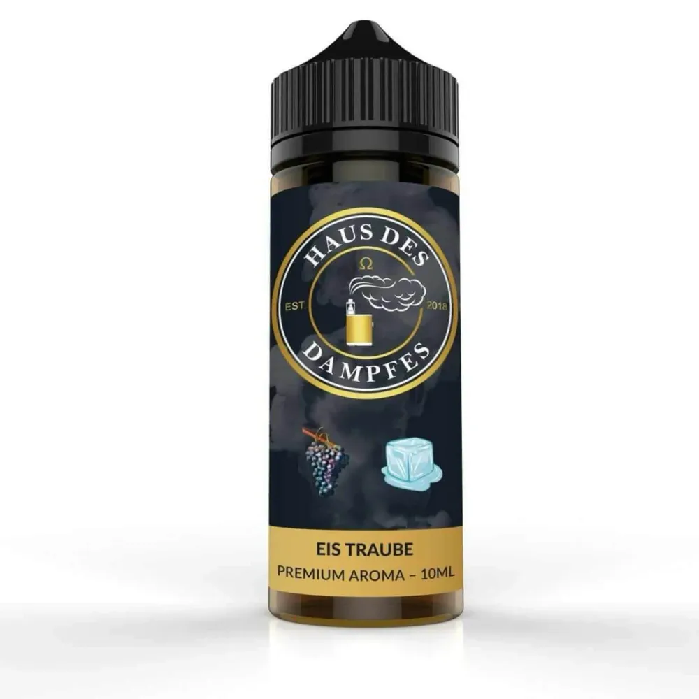 Haus des Dampfes - Eis Traube - 10ml Longfill