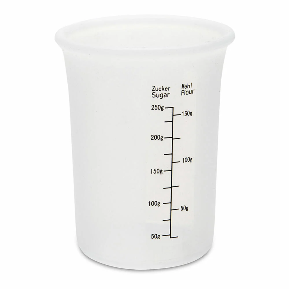 Städter Messbecher, Messkanne, Maßbecher, Mess Becher, Messbehälter, Silikon, 250 ml, 853201