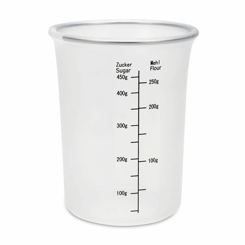 Städter Messbecher, Messkanne, Maßbecher, Mess Becher, Messbehälter, Silikon, 500 ml, 853218