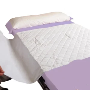 Absorbierende Matratzenauflage für Bett 135 cm, 3,15 Liter/m²