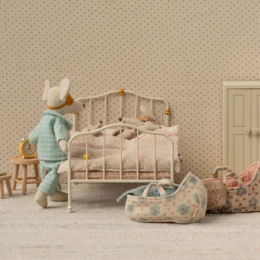 Vintage Bett Maus