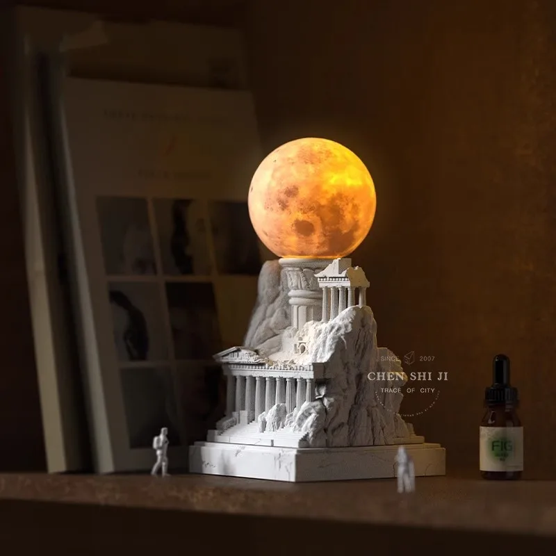 Altägyptische Gips Aromatherapie Atmosphäre Lampe Schlafzimmer Nachttisch Zimmer Dekoration Ornamente Geschenk Home Luxus...
