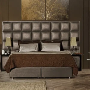 King Boxspringbett 160x200 cm Anthrazit mit Stauraum - Komfort & Design