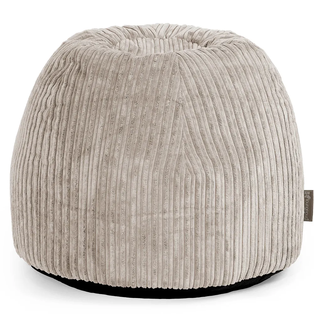 Schminktisch-Pouf-Hocker - Cord Nerzfarben