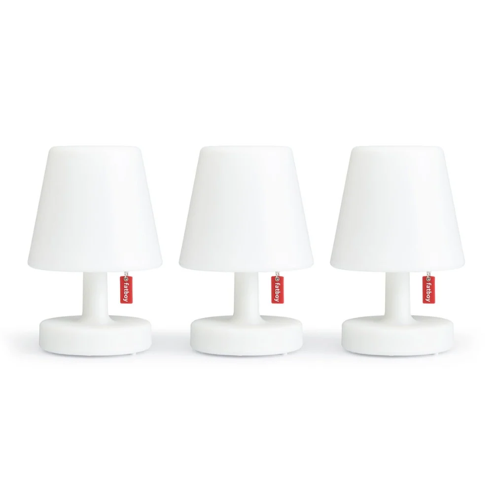 Fatboy Tischlampe Edison Mini, 3er Set, kabellos & wiederaufladbar, für drinnen & draußen