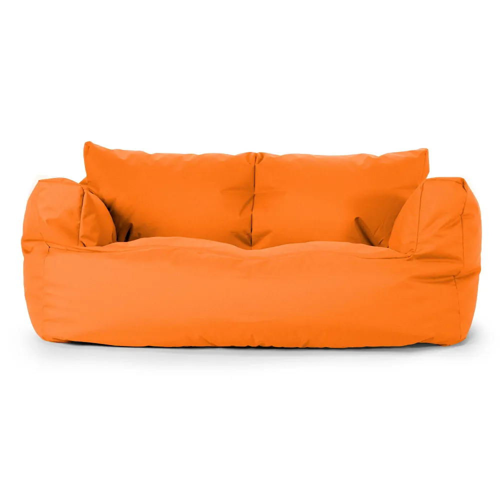 Josephine Sitzsack Sofa - Pflegeleicht für Draußen Orange