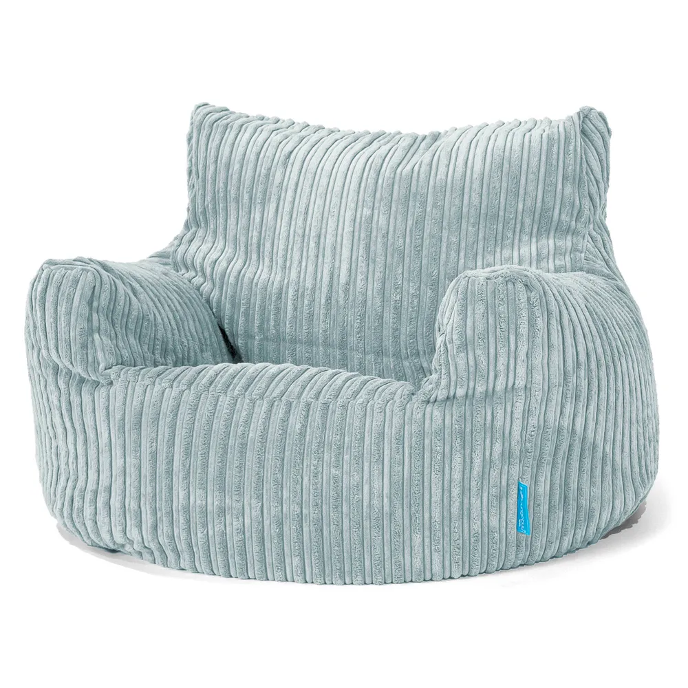 Kindersessel Sitzsack 3-8 jahren - Cord Mintgrün