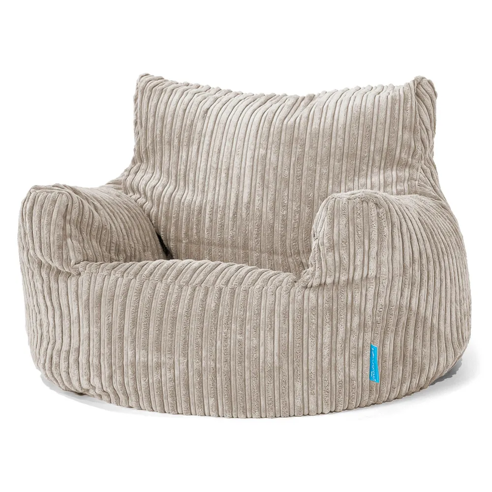 Kindersessel Sitzsack 3-8 jahren - Cord Nerzfarben