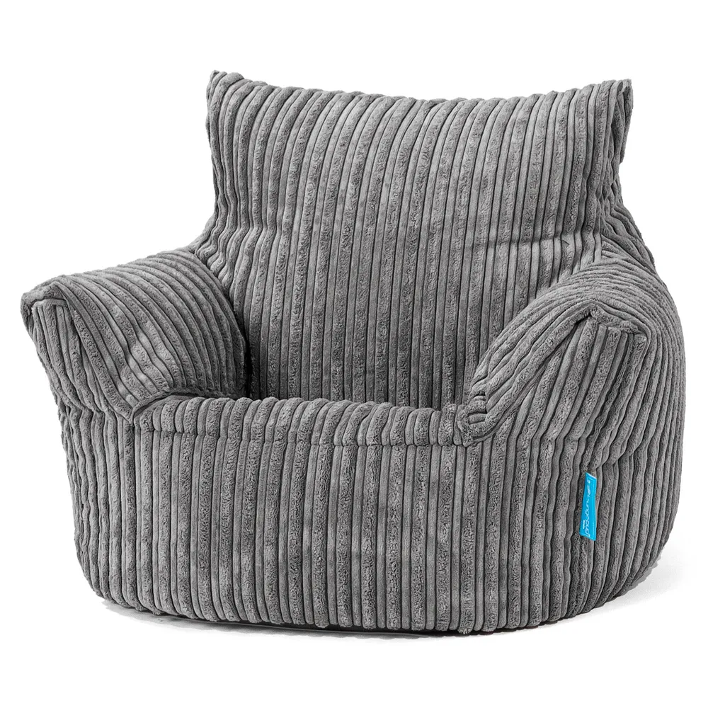 Klein Kindersessel Sitzsack 1-3 jahren - Cord Schiefergrau
