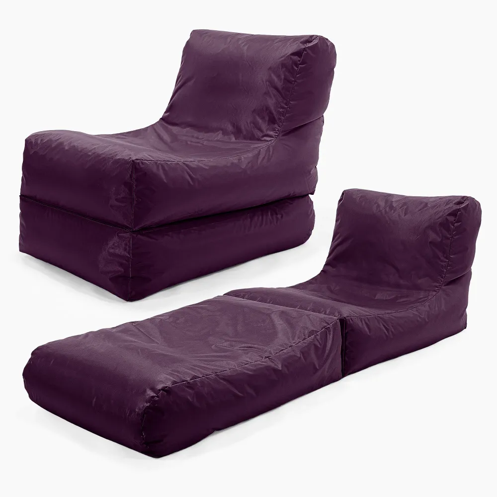 Liegestuhl Sitzsack - SmartCanvas™ Lila
