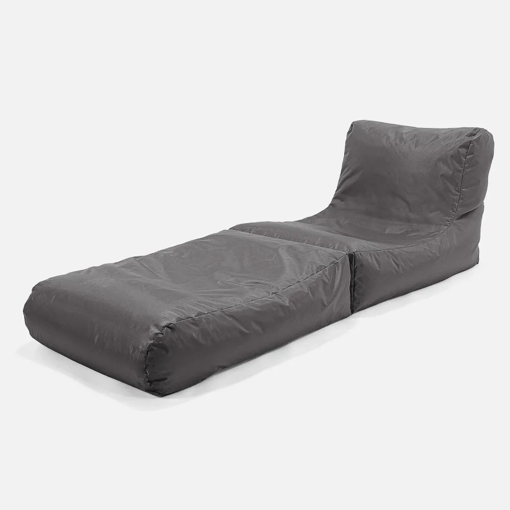 Liegestuhl Sitzsack - SmartCanvas™ Schiefergrau