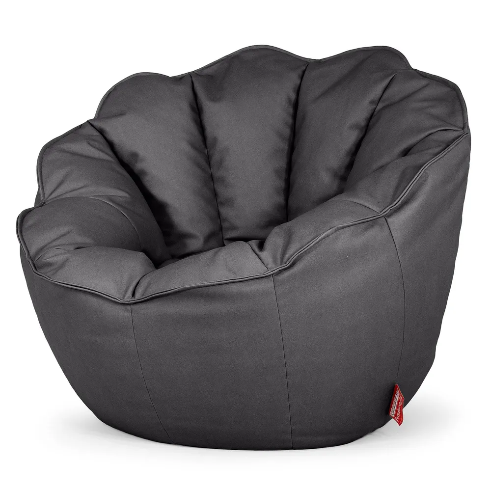 Natalia Sacco Sitzsack Stuhl - Veganes Leder Schwarz