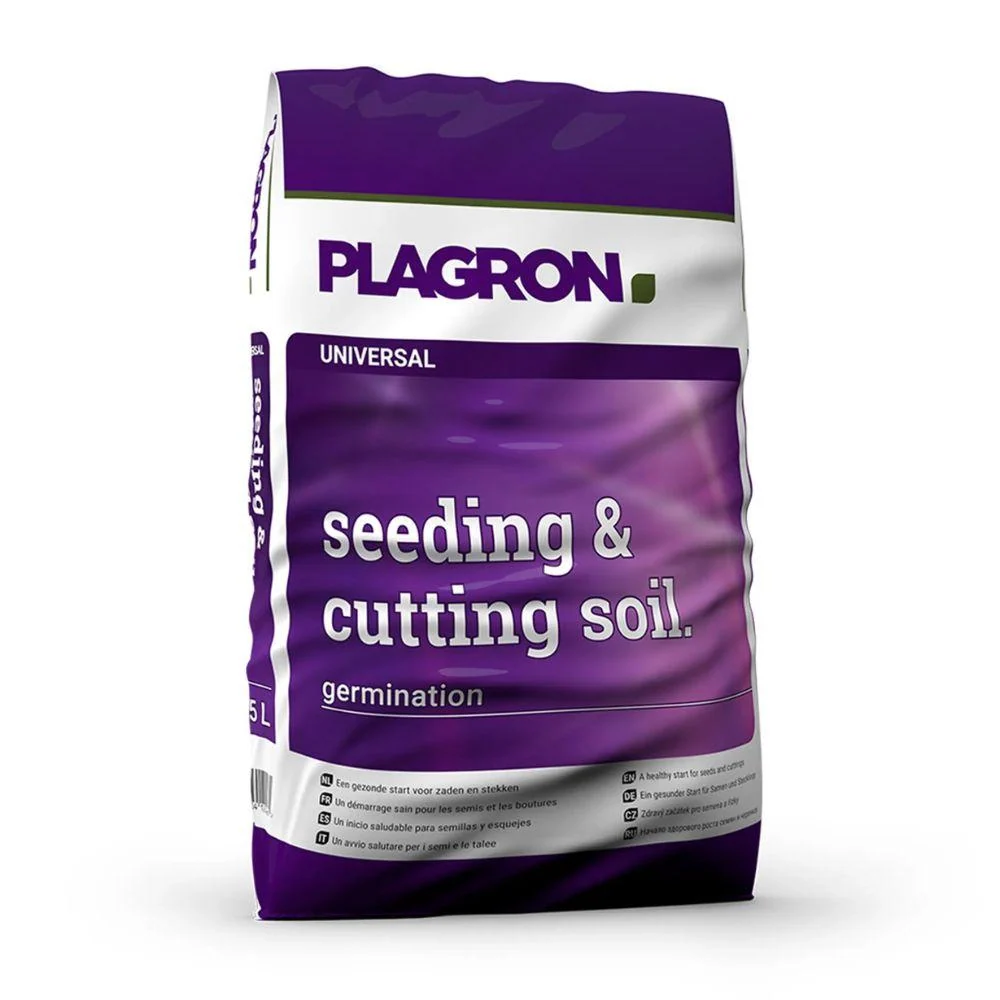 Plagron Seeding & Cutting Soil - Perfekte Anzuchterde | Sack (25 l)