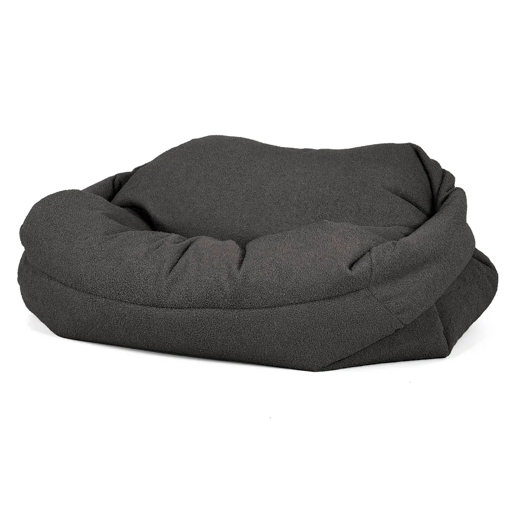 Sabine Sitzsack Sofa - Bouclé Graphitgrau