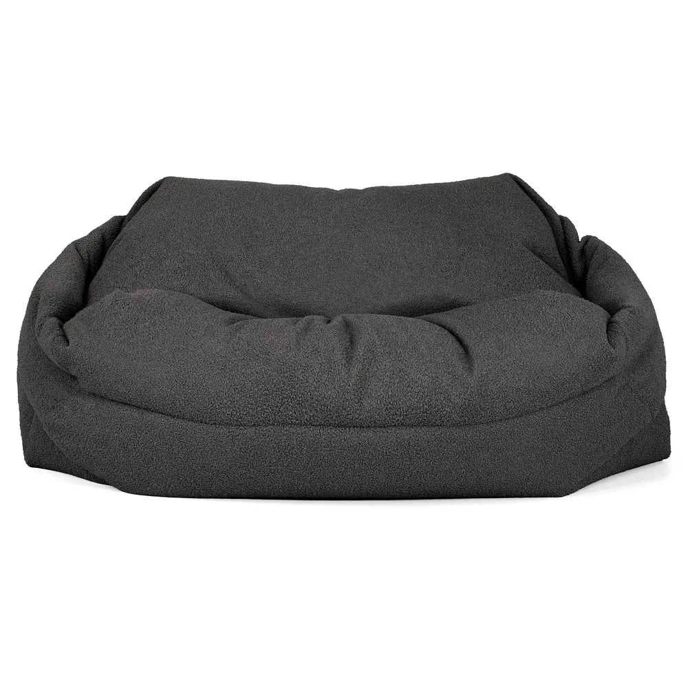 Sabine Sitzsack Sofa - Bouclé Graphitgrau