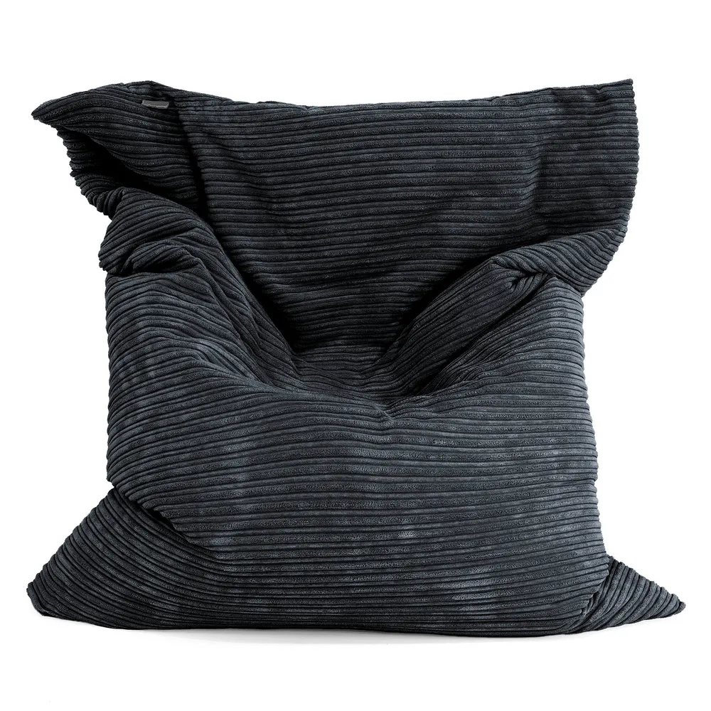 Sitzsack XXL - Cord Schwarz