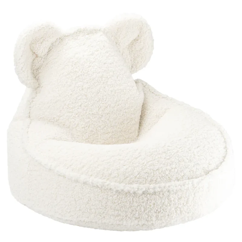 Wigiwama Sitzsack Bear Cream White