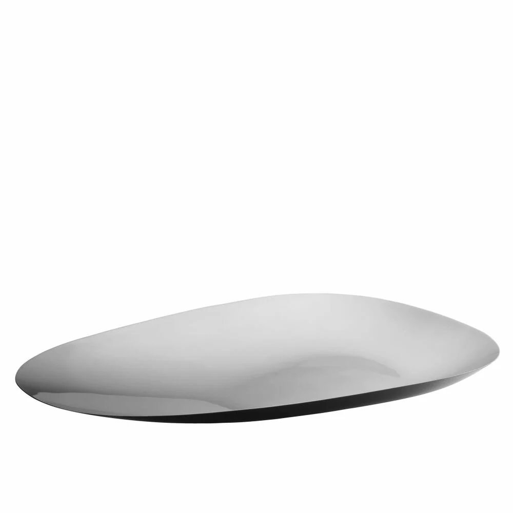 Gense Platte Dorotea, Servierplatte, Rostfreier Stahl 18/10, 42 x 5 cm, 30089