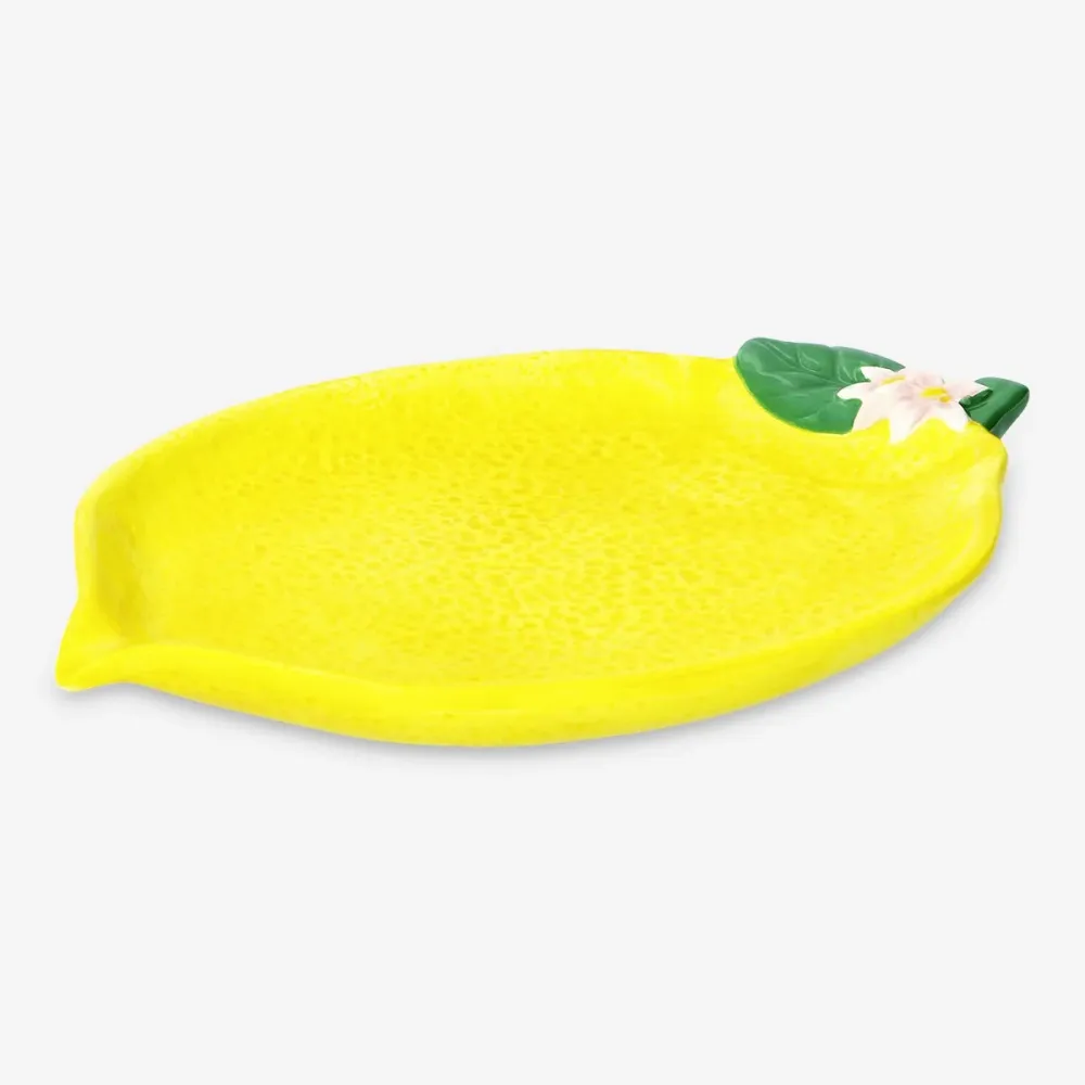 Servierplatte Zitrone - 21 cm