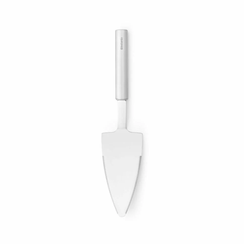 Brabantia Cake Server Profile, Tortenheber, Pizzaheber, Stahl, Matt Steel, 29 cm, 250163