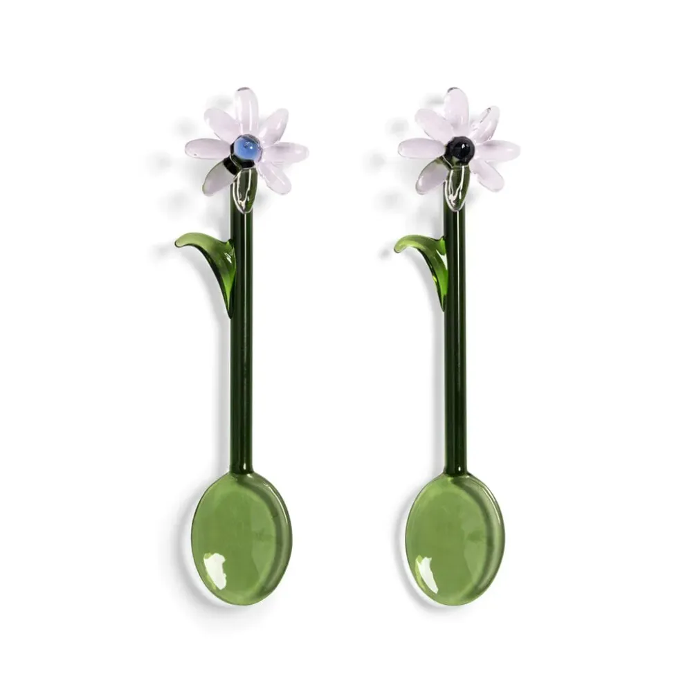 &Klevering - Löffel Flora Pink 2er Set