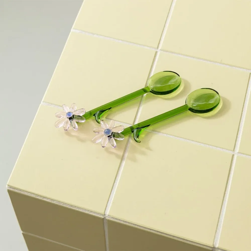 &Klevering - Löffel Flora Pink 2er Set