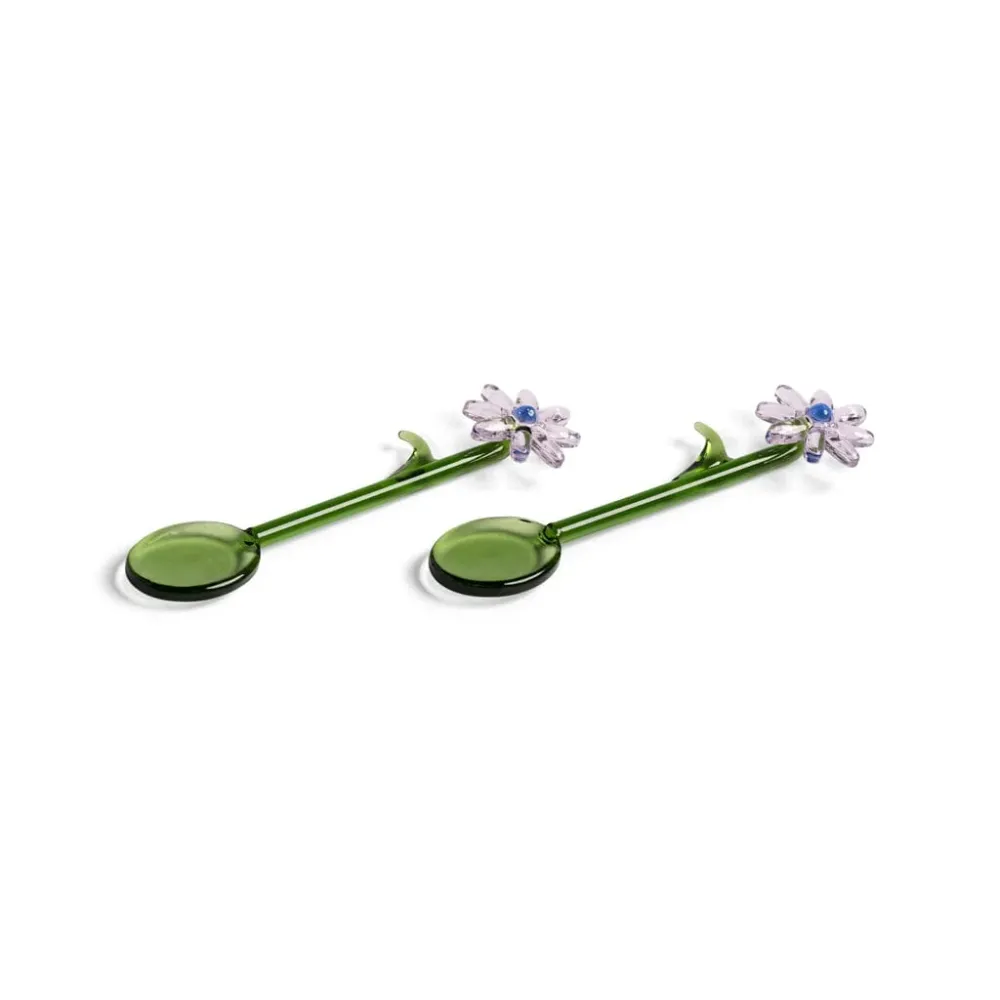 &Klevering - Löffel Flora Pink 2er Set