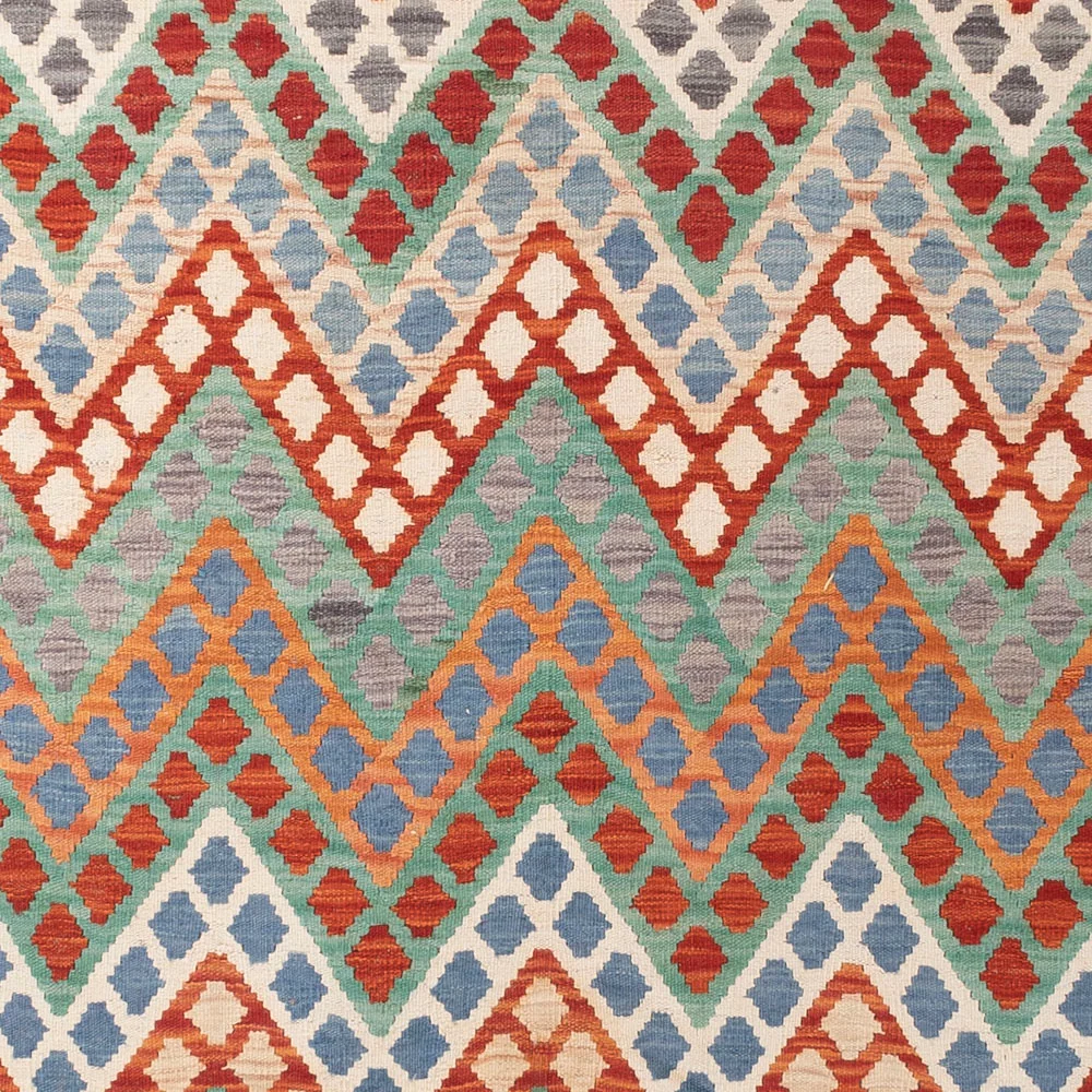 Kelim Maimene Teppich 285x263cm