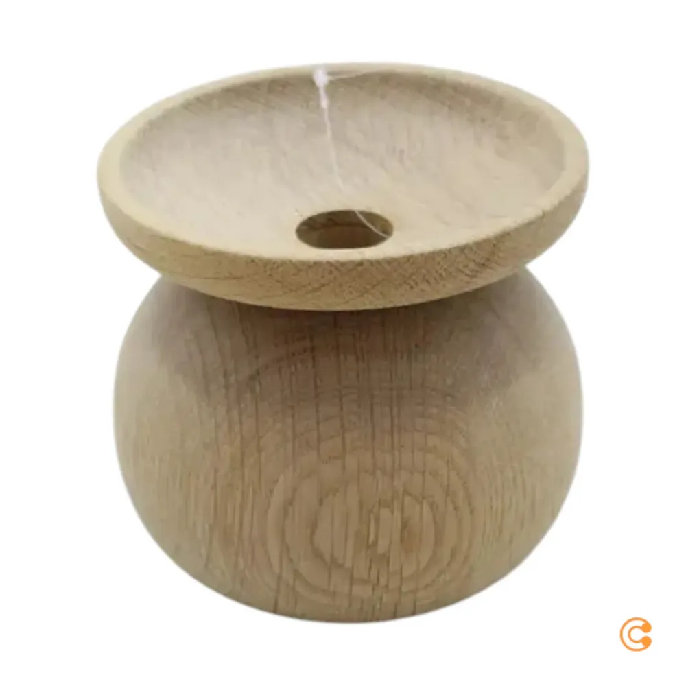 B-Ware Applicata Shape Bowl Vase Gefäß Eiche Skandinavische Dekoration Siehe Text/Foto